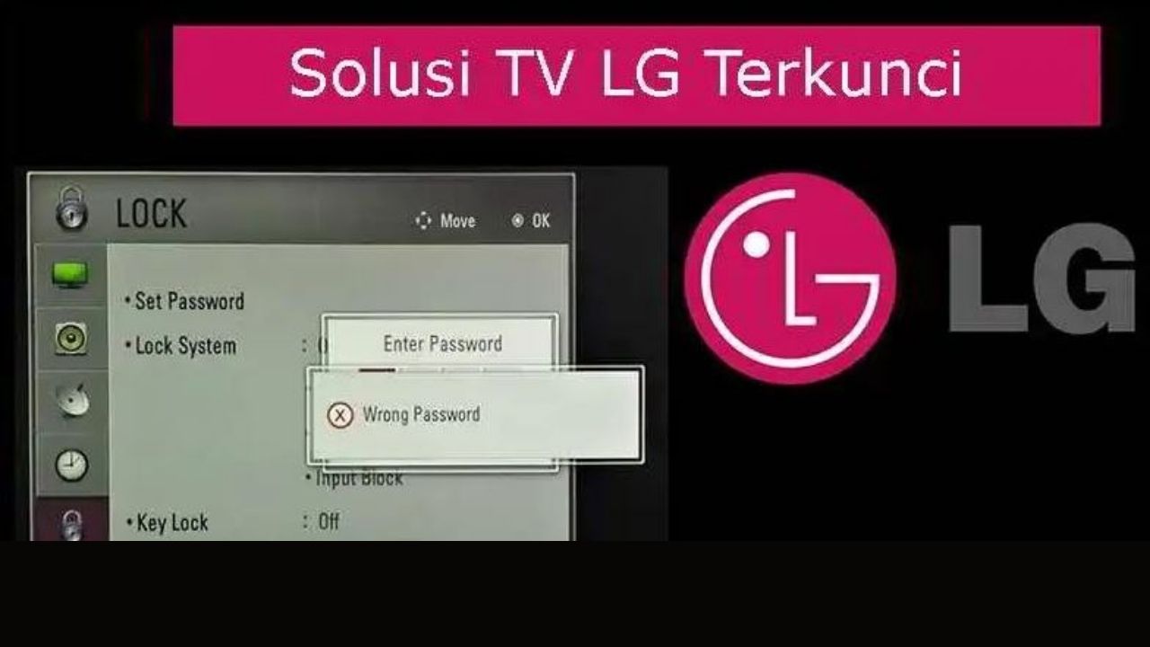 cara membuka remot TV LG yang terkunci