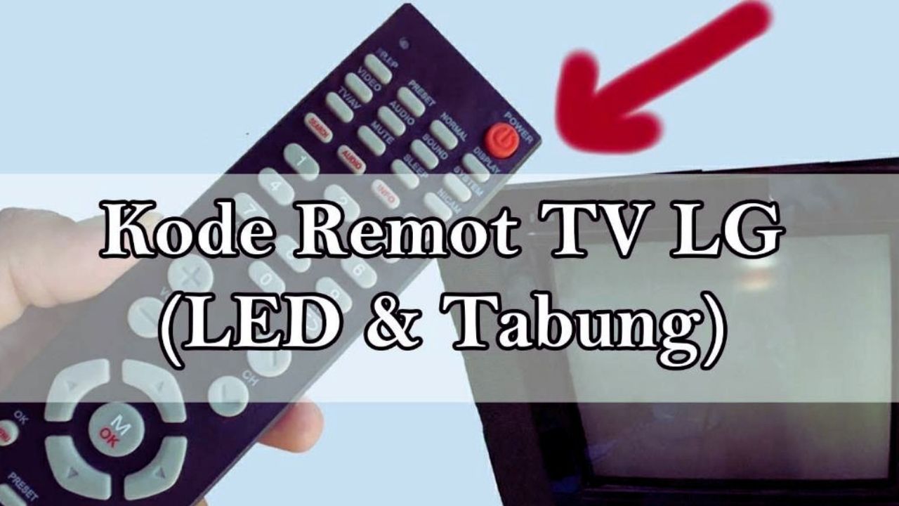 Cara Setting Remote TV LG