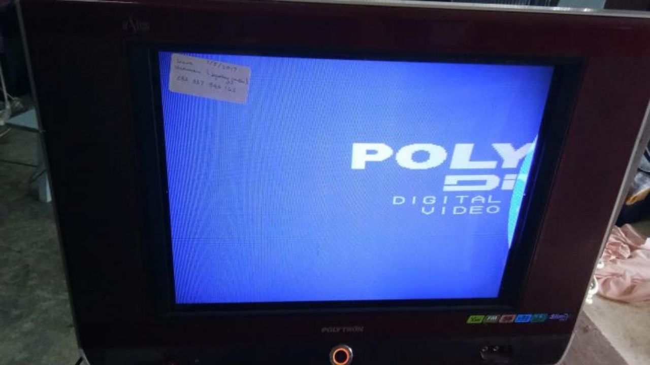 Kerusakan TV Polytron Slim 21