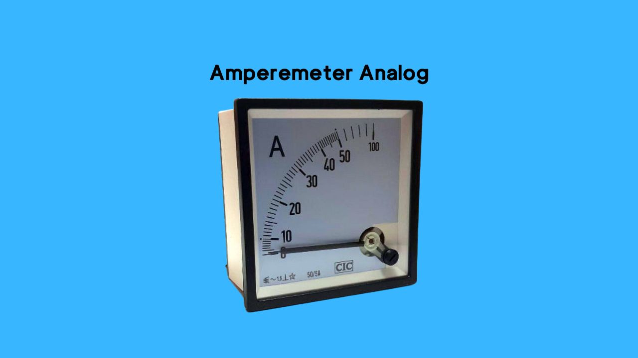 amperemeter analog