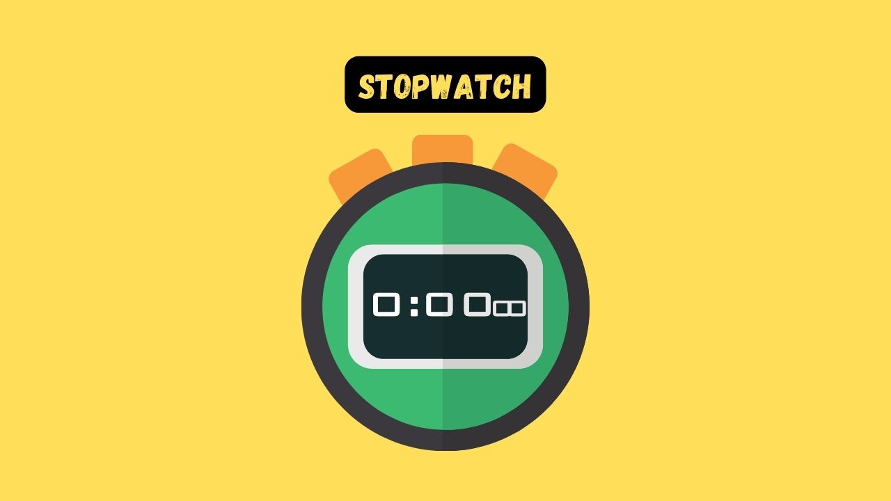 alat ukur waktu stopwatch