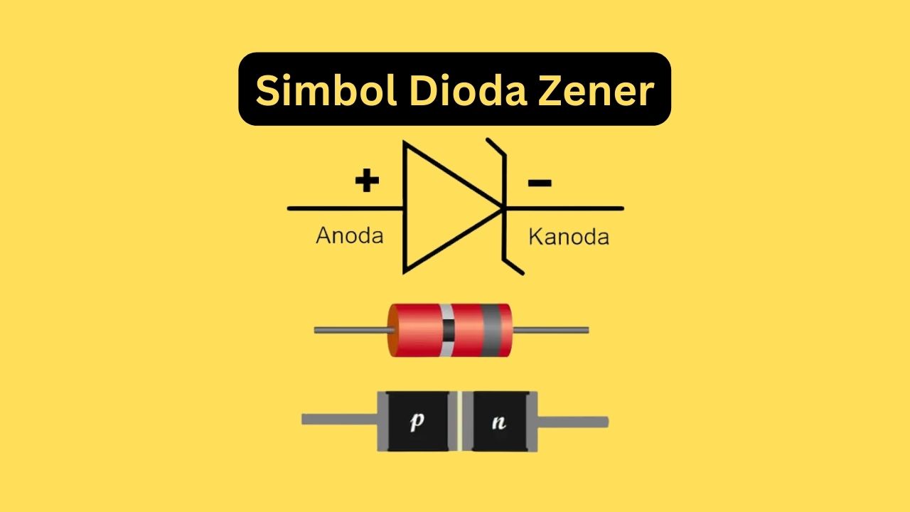 simbol dioda zener