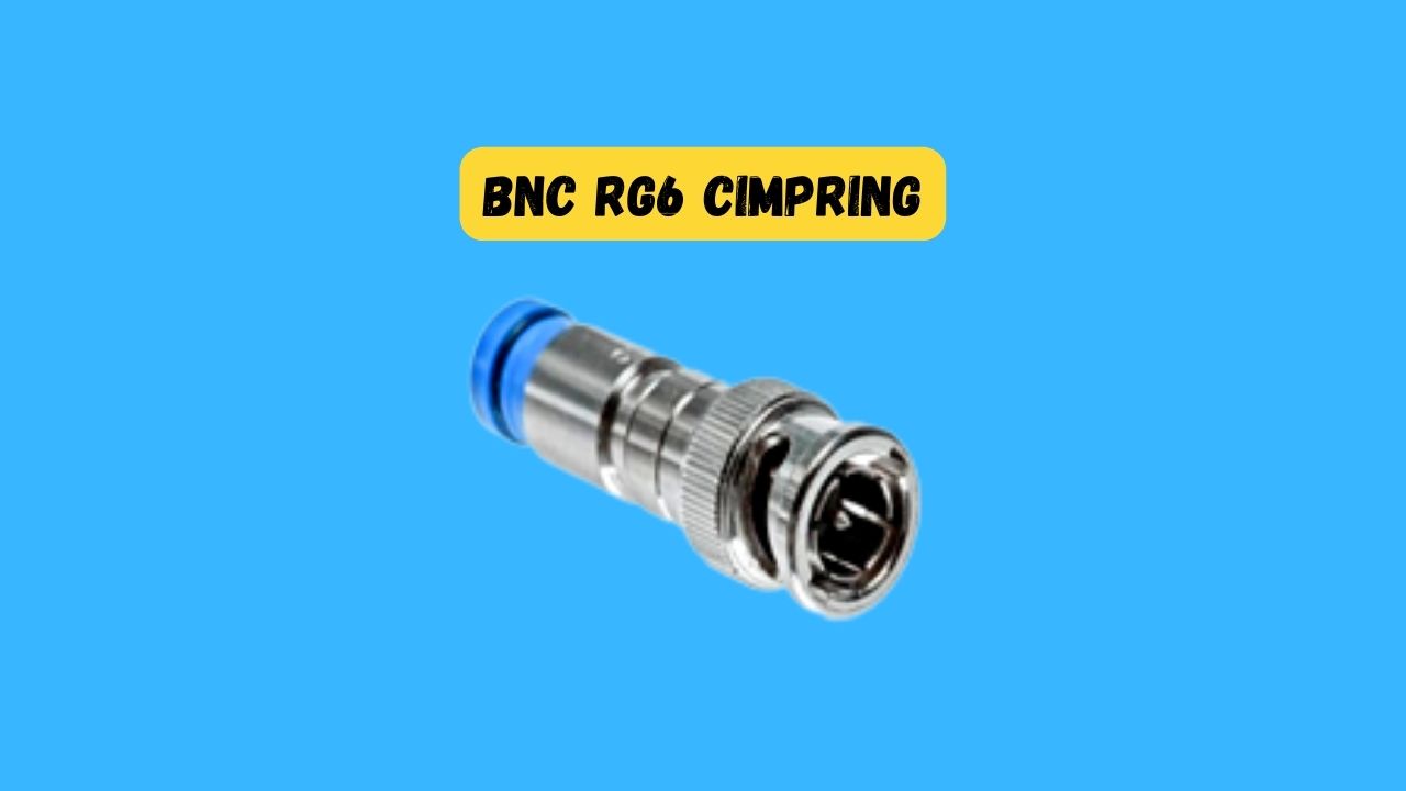 Konektor BNC RG6 Cimpring