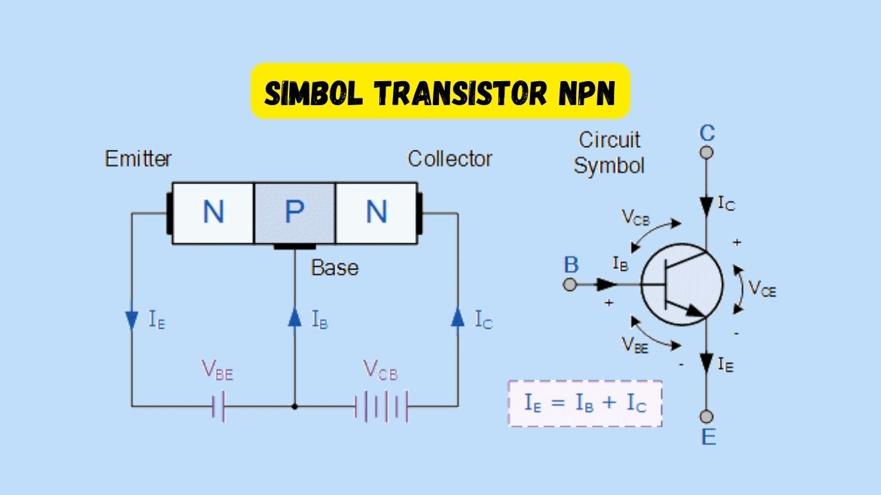 Simbol Transistor NPN